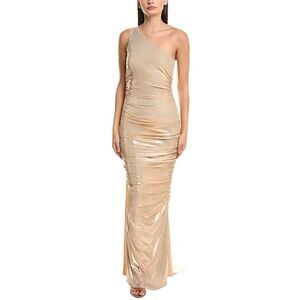 Retrofête Womens Shannon Maxi Dress, Metallic